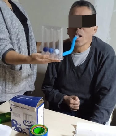Actividad de kinesiología y cuidados Mía Alma 6